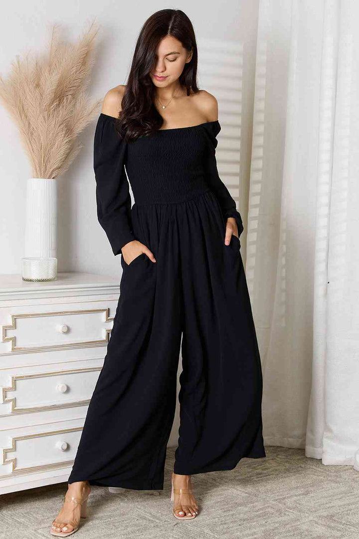 First Class Jumpsuit - Cheeky Chic Boutique