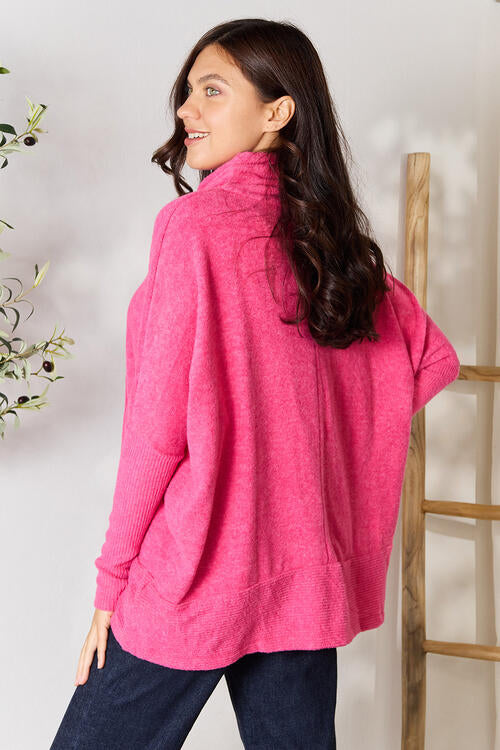 Feeling Fuchsia Pullover Sweater - Cheeky Chic Boutique