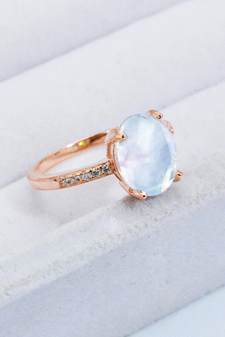 Get A Move On Moonstone Ring - Cheeky Chic Boutique