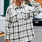 Toasted Marshmallow Plaid Shacket - Cheeky Chic Boutique