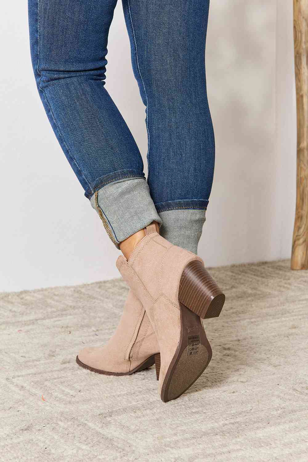 Piece of Me Ankle Booties - Cheeky Chic Boutique