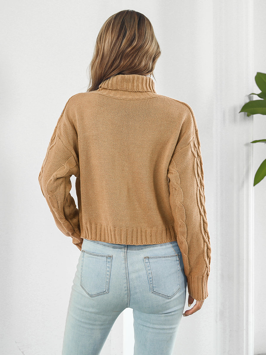 Dear Darling Turtleneck Sweater - Cheeky Chic Boutique