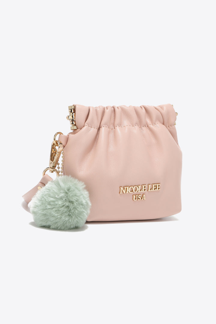 Nicole Lee USA Faux Leather Pouch - Cheeky Chic Boutique