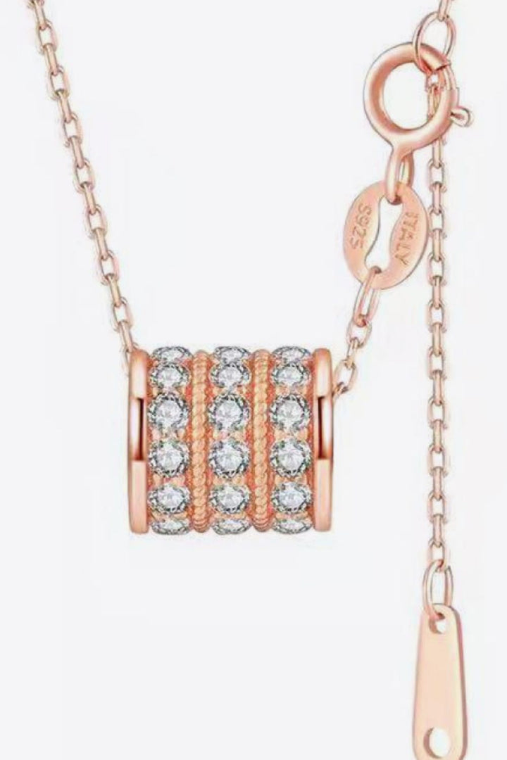 Donna Moissanite 925 Sterling Silver Necklace - Cheeky Chic Boutique