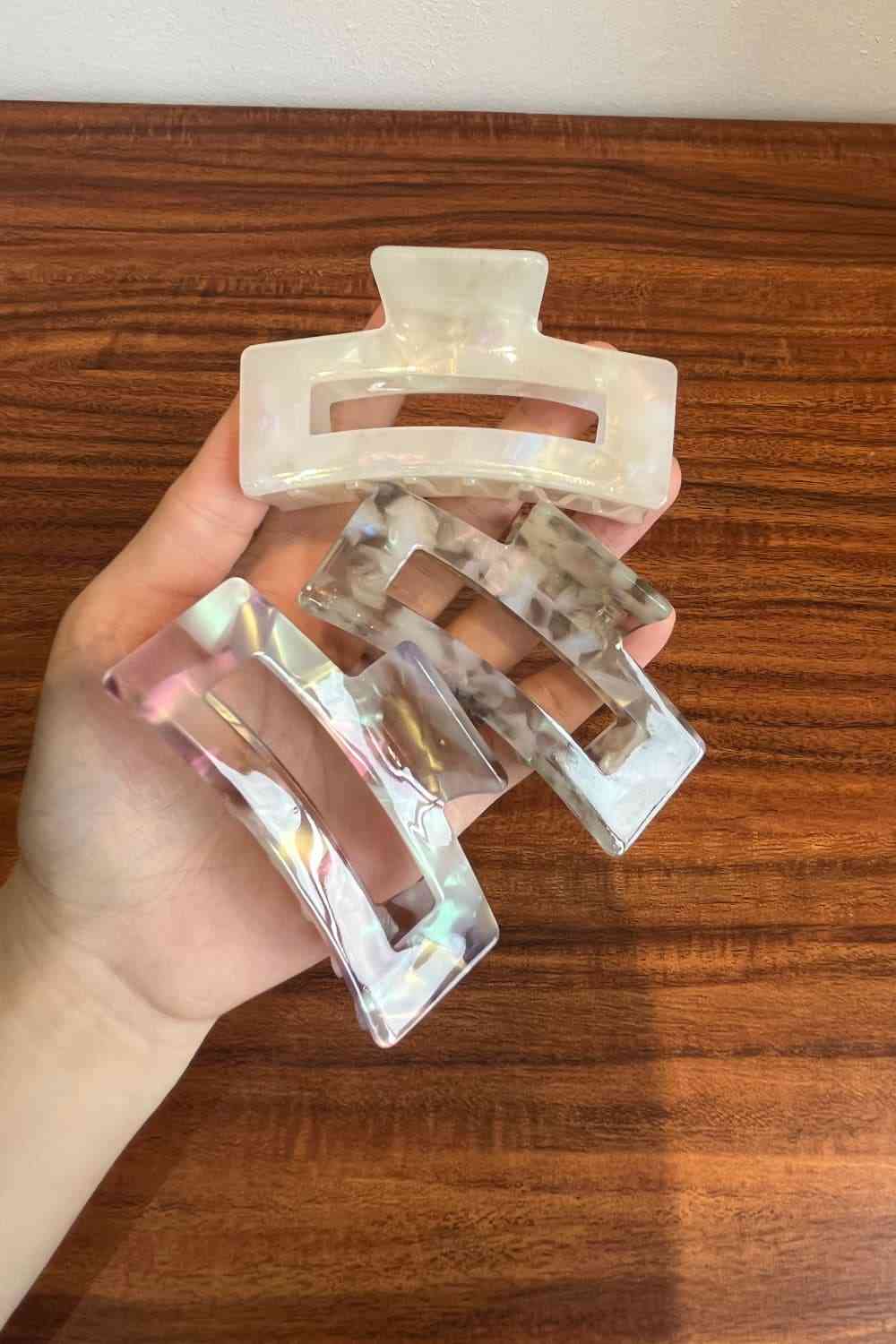 Watercolor Hair Claw Clip - Cheeky Chic Boutique