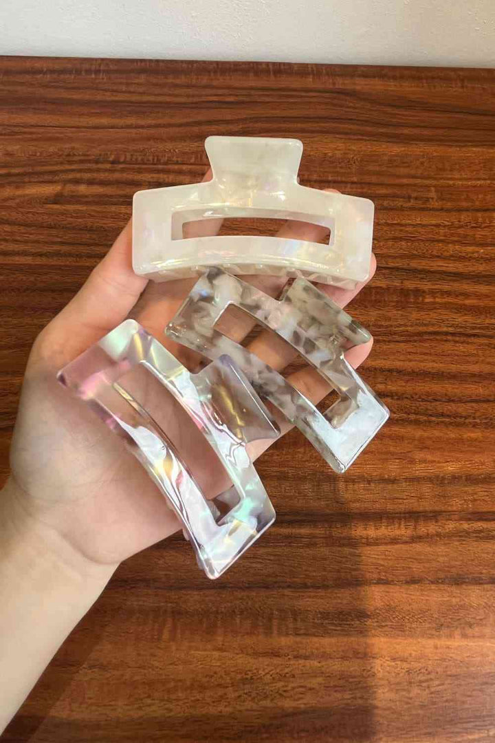 Watercolor Hair Claw Clip - Cheeky Chic Boutique