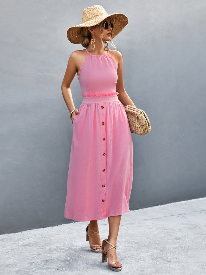 Derby Day Midi Dress - Cheeky Chic Boutique