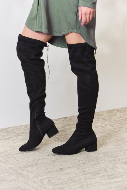 I've Got A Feeling Knee High Boots - Cheeky Chic Boutique
