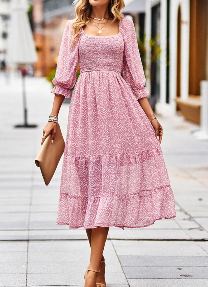Wishful Thinking Leopard Midi Dress - Cheeky Chic Boutique
