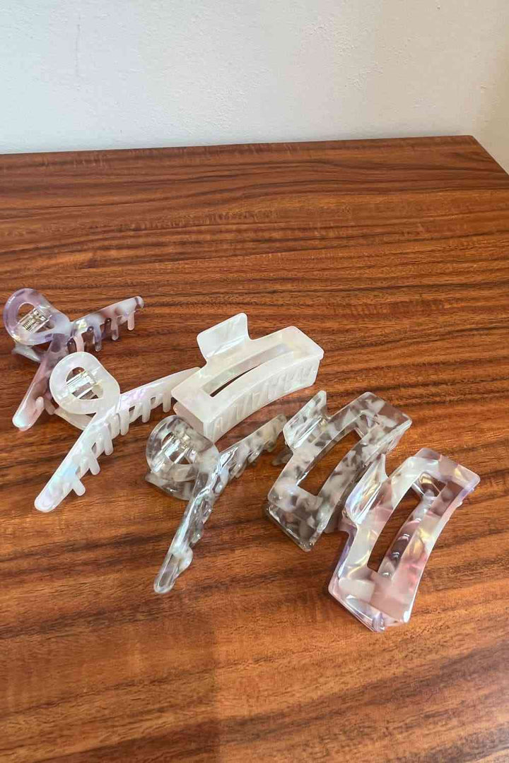 Watercolor Hair Claw Clip - Cheeky Chic Boutique