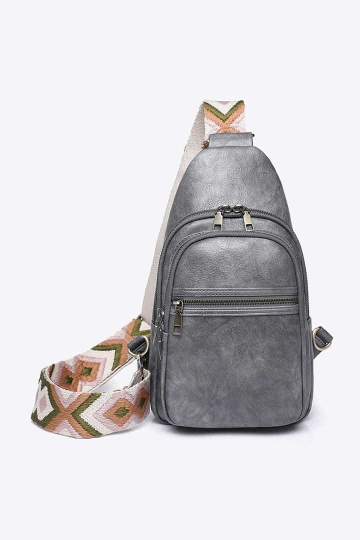 It's Your Time PU Leather Sling Bag - Cheeky Chic Boutique
