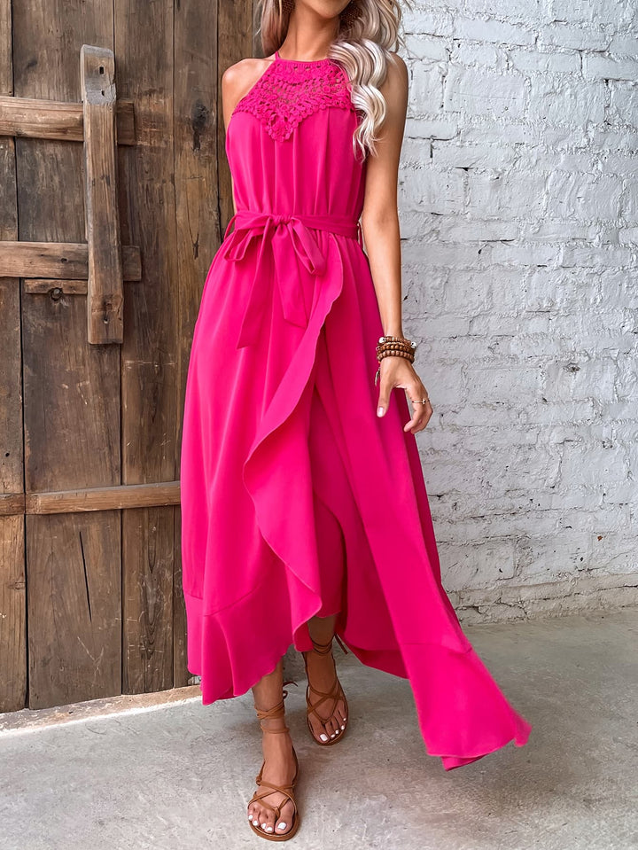 Sisterhood Tie Belt Dress - Cheeky Chic Boutique
