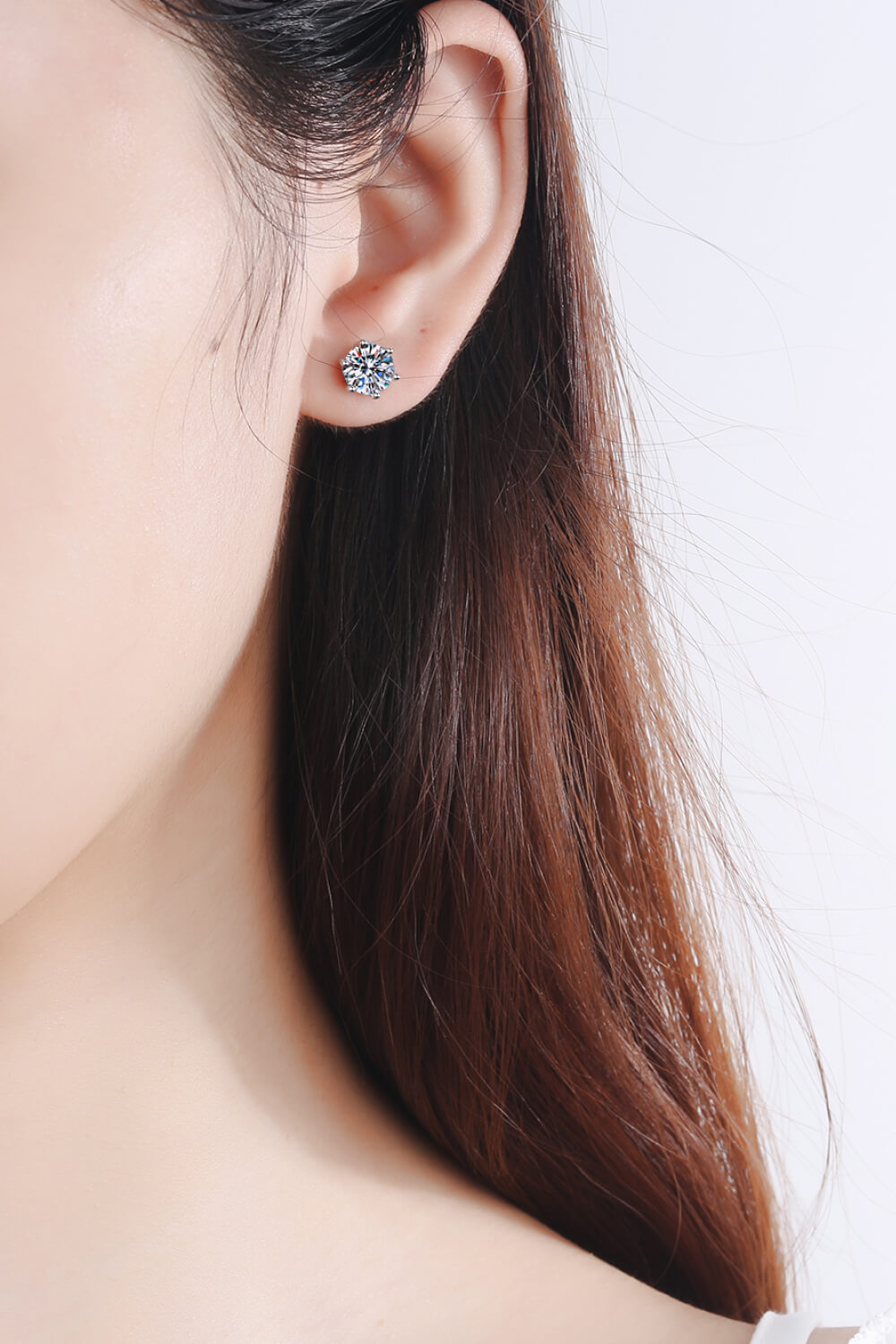 Moissanite Stud Earrings - Cheeky Chic Boutique