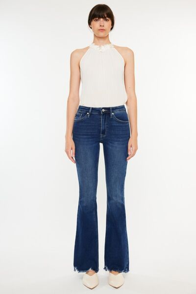 Over the Moon Kancan Flare Jeans - Cheeky Chic Boutique