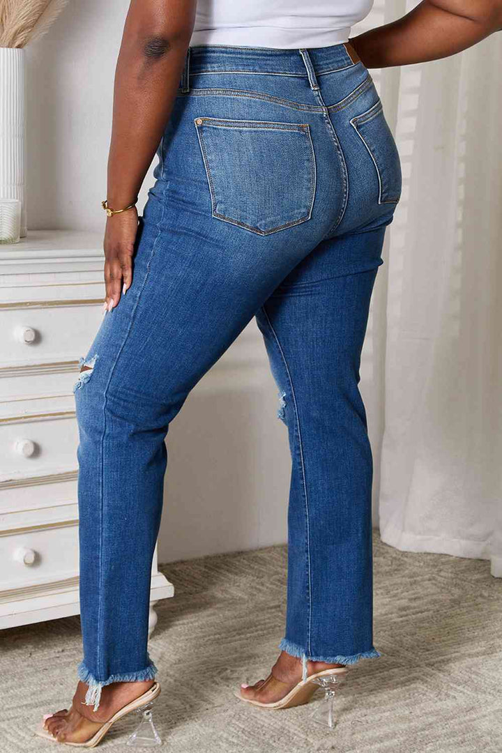 In Distress Judy Blue Jeans - Cheeky Chic Boutique
