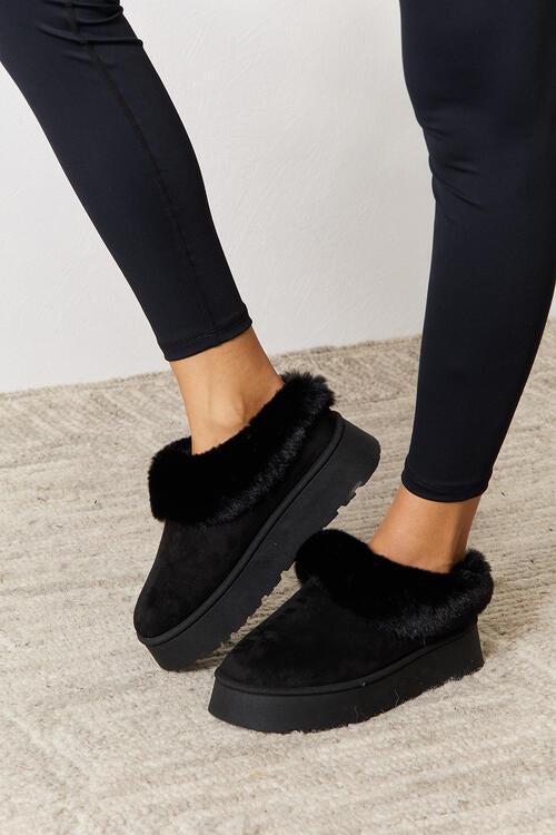 Our Little Secret Black Slippers - Cheeky Chic Boutique