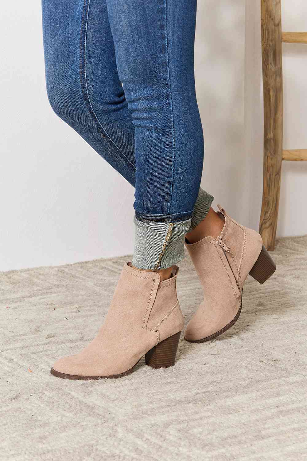 Piece of Me Ankle Booties - Cheeky Chic Boutique