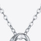 925 Sterling Silver Moissanite Pendant Necklace - Cheeky Chic Boutique