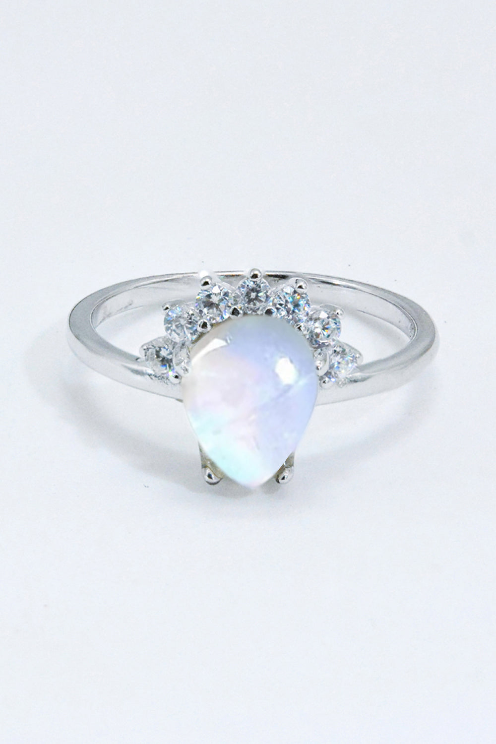 925 Sterling Silver Moonstone Ring - Cheeky Chic Boutique