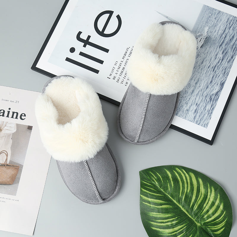 Kiss Goodbye Faux Suede Slippers - Cheeky Chic Boutique