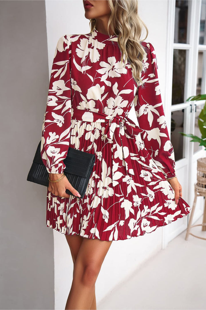 Fine Dining Floral Mini Dress - Cheeky Chic Boutique