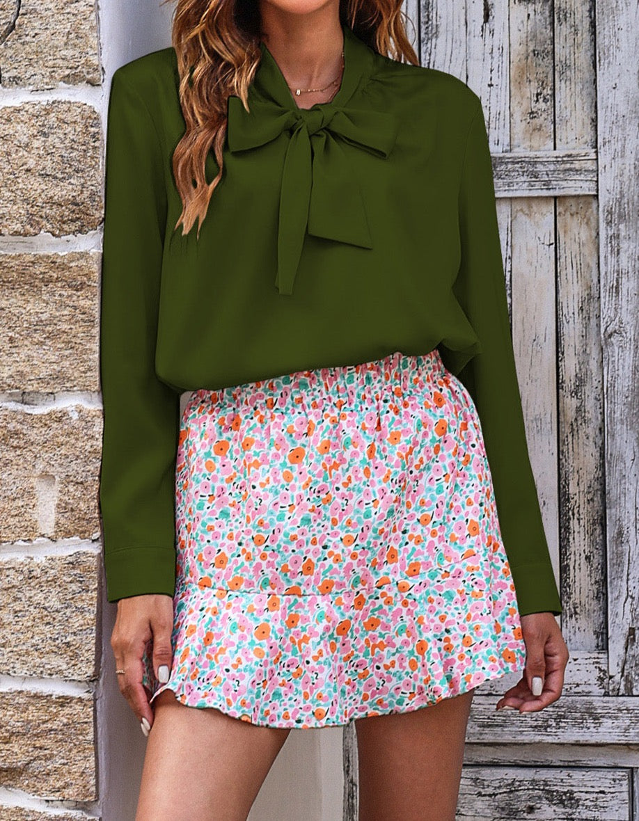 Polished Look Blouse - Cheeky Chic Boutique