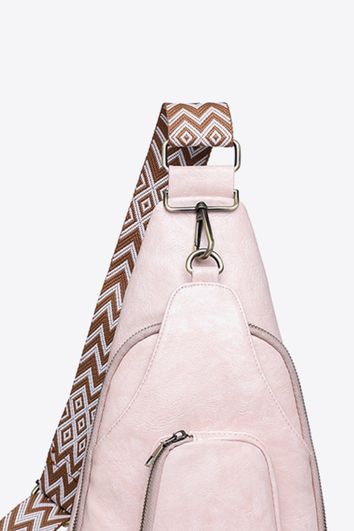 Take A Trip PU Leather Sling Bag - Cheeky Chic Boutique