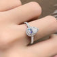 2 Carat Moissanite Teardrop Cluster Ring - Cheeky Chic Boutique