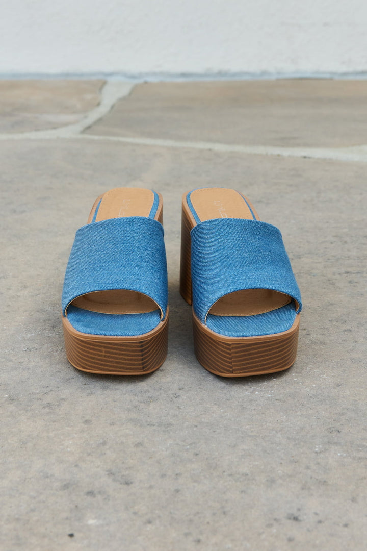 Weeboo Essential Platform Heel Sandals - Cheeky Chic Boutique