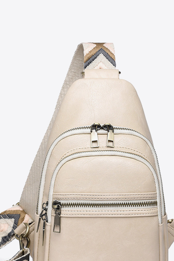 It's Your Time PU Leather Sling Bag - Cheeky Chic Boutique