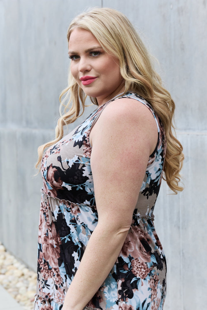 Fell In Love Floral Dress - Cheeky Chic Boutique