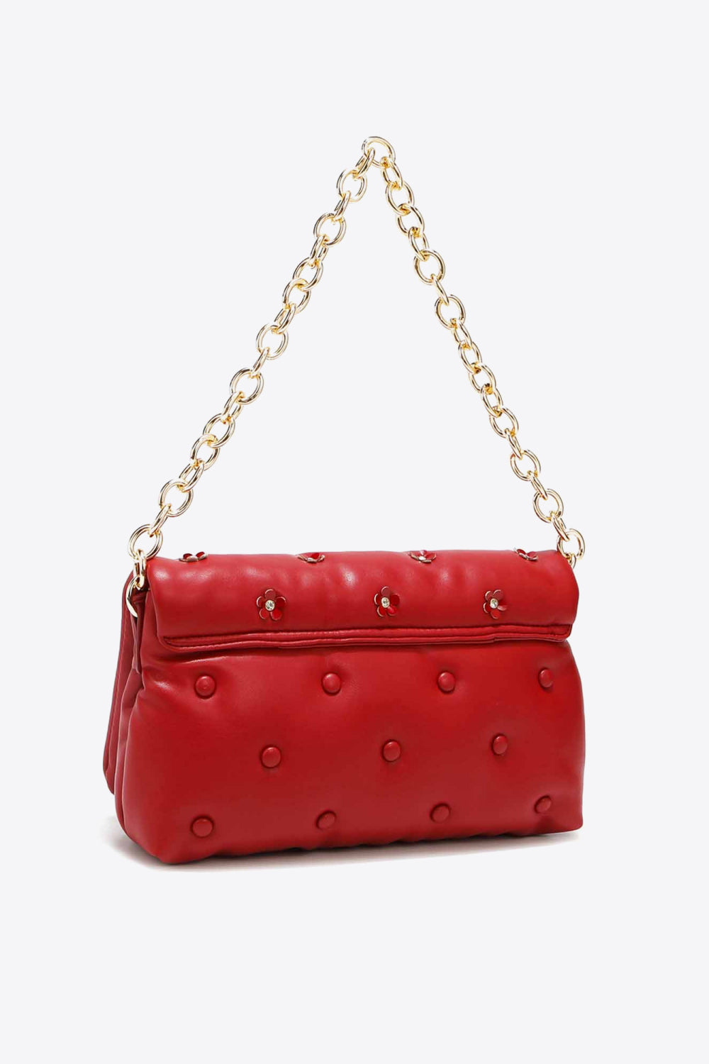 Nicole Lee USA Diamond Flower Messenger Crossbody Bag - Cheeky Chic Boutique