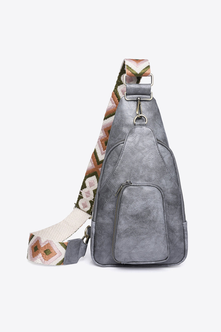 Take A Trip PU Leather Sling Bag - Cheeky Chic Boutique
