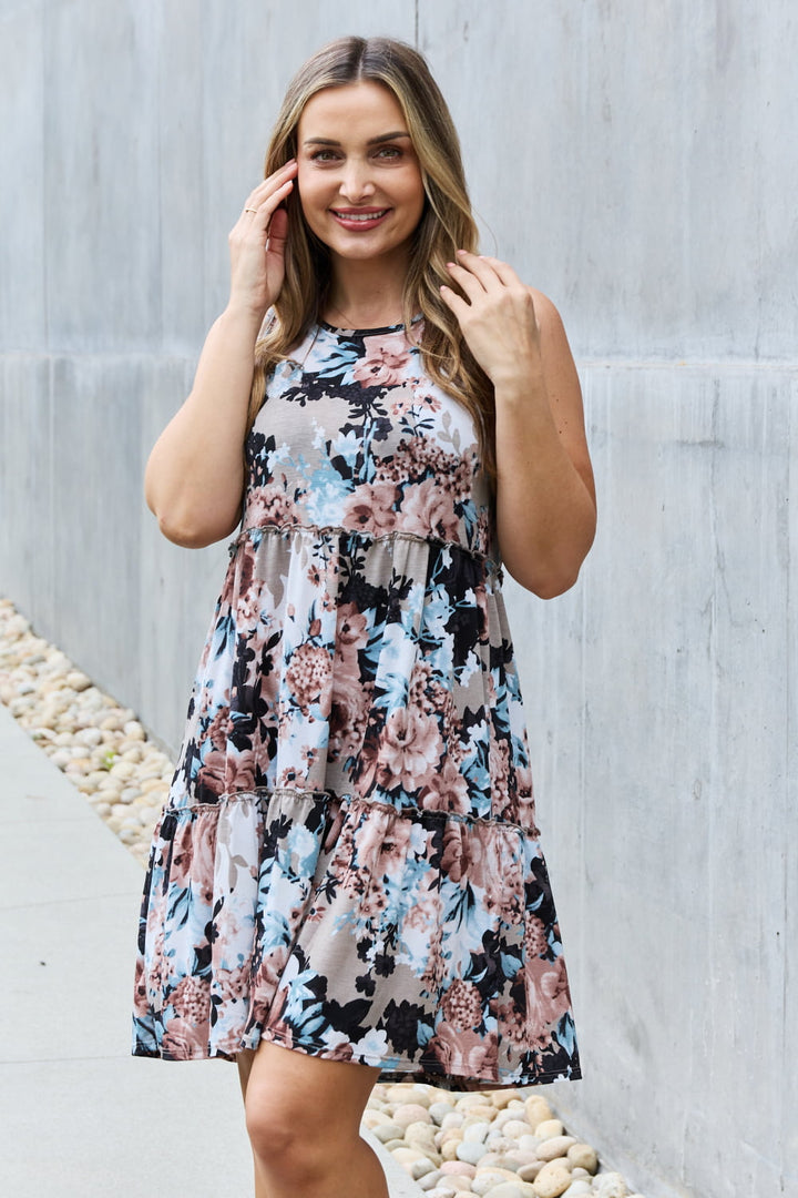 Fell In Love Floral Dress - Cheeky Chic Boutique