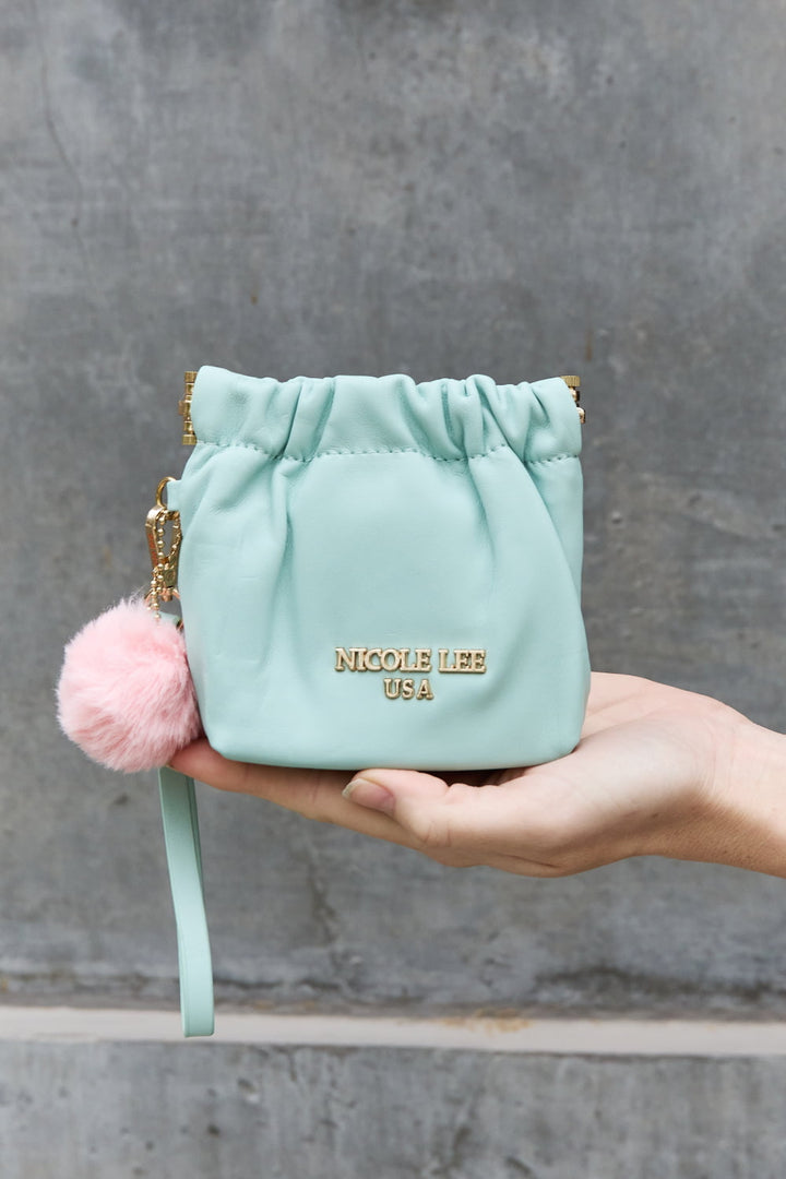 Nicole Lee USA Faux Leather Pouch - Cheeky Chic Boutique