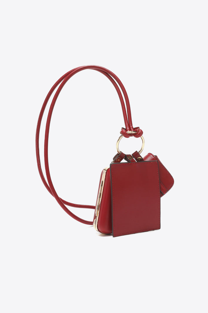 Nicole Lee USA Vegan Leather 3-Piece Lanyard Set - Cheeky Chic Boutique