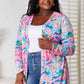 On Island Time Bright Floral Cardigan - Cheeky Chic Boutique