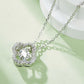 Kaylee Moissanite Four Leaf Clover Pendant Necklace - Cheeky Chic Boutique
