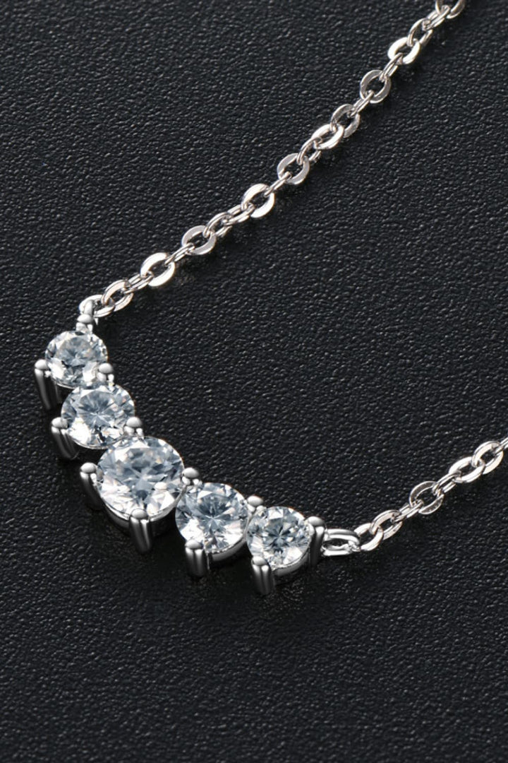 Moissanite Pendant Necklace - Cheeky Chic Boutique