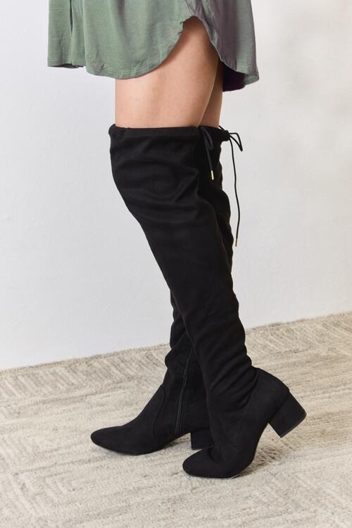 I've Got A Feeling Knee High Boots - Cheeky Chic Boutique