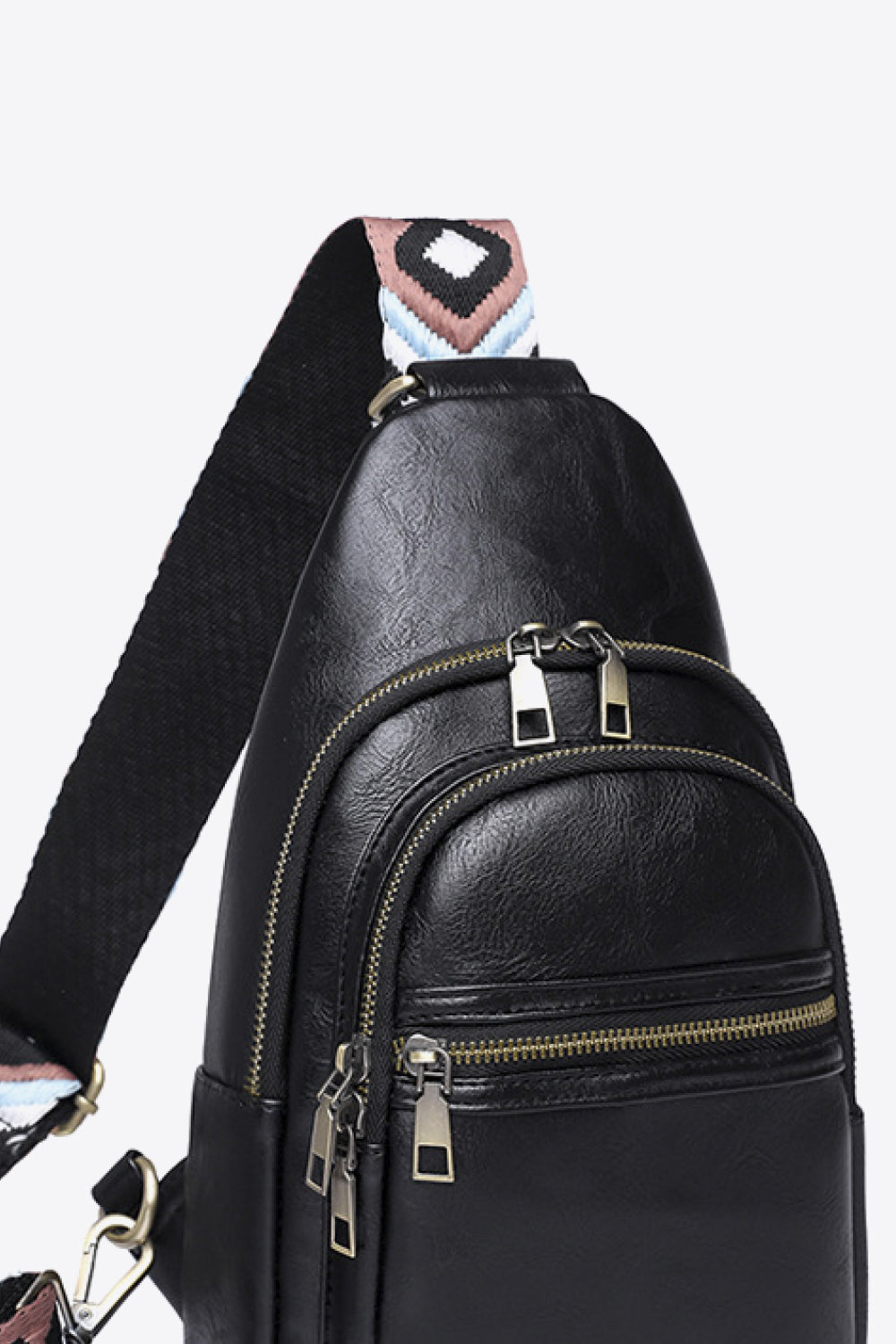 It's Your Time PU Leather Sling Bag - Cheeky Chic Boutique