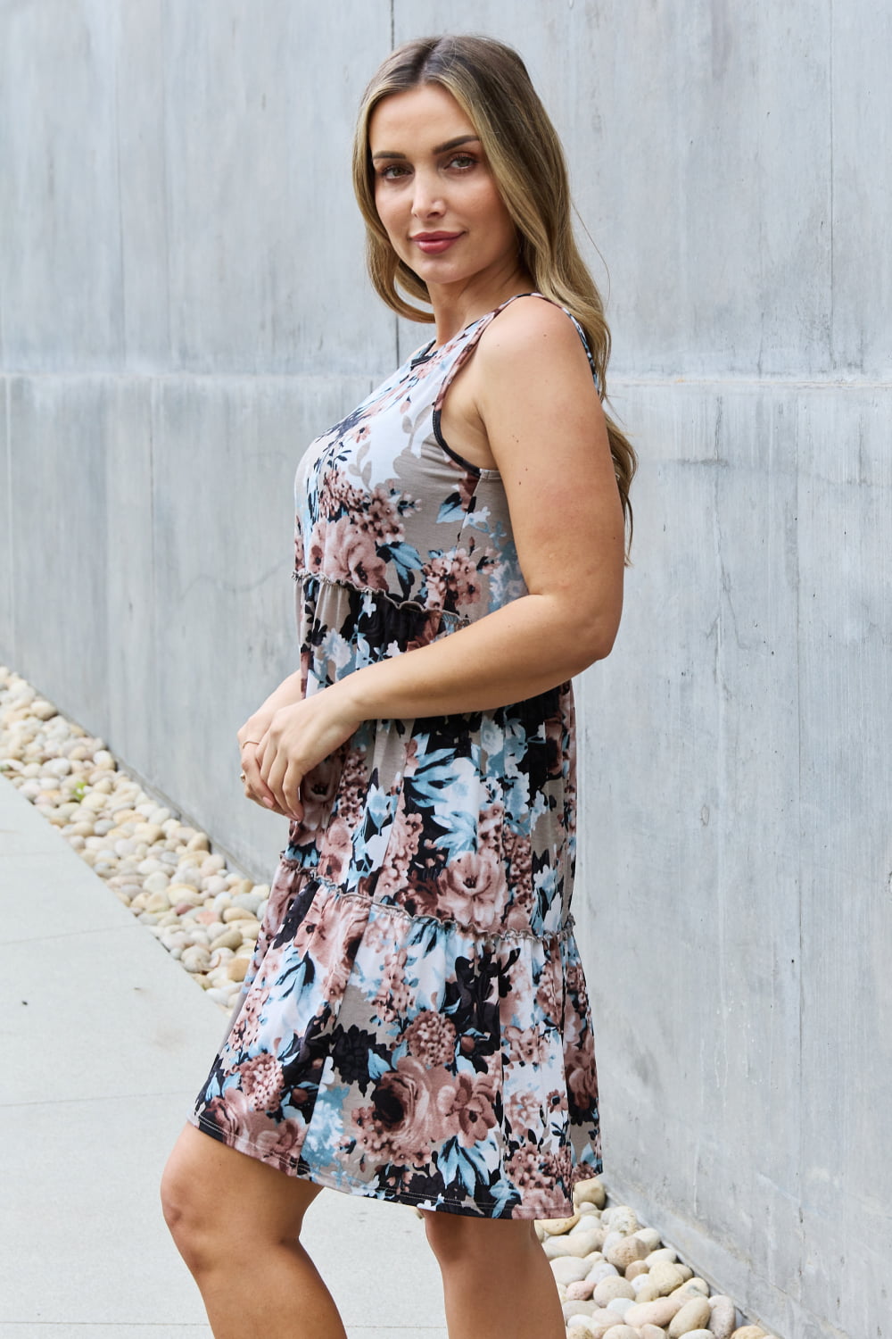 Fell In Love Floral Dress - Cheeky Chic Boutique