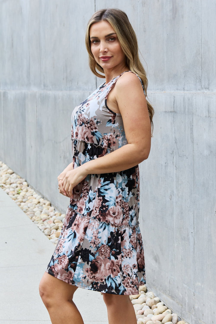 Fell In Love Floral Dress - Cheeky Chic Boutique