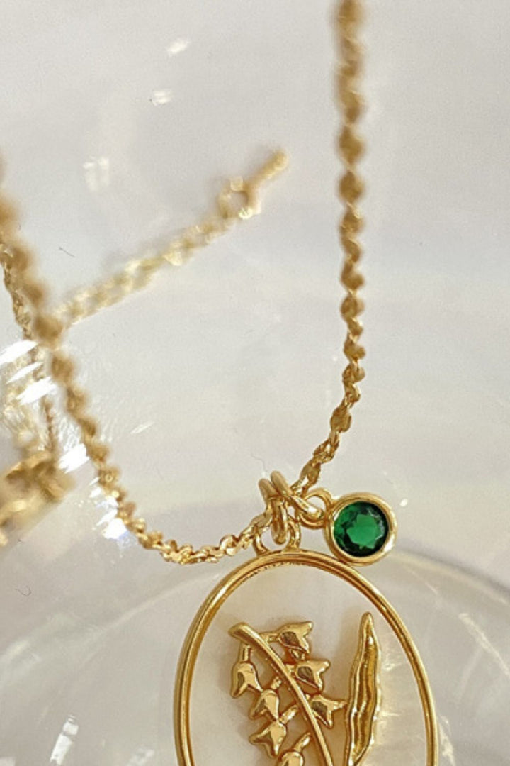 Wildflower Shell Pendant Necklace - Cheeky Chic Boutique