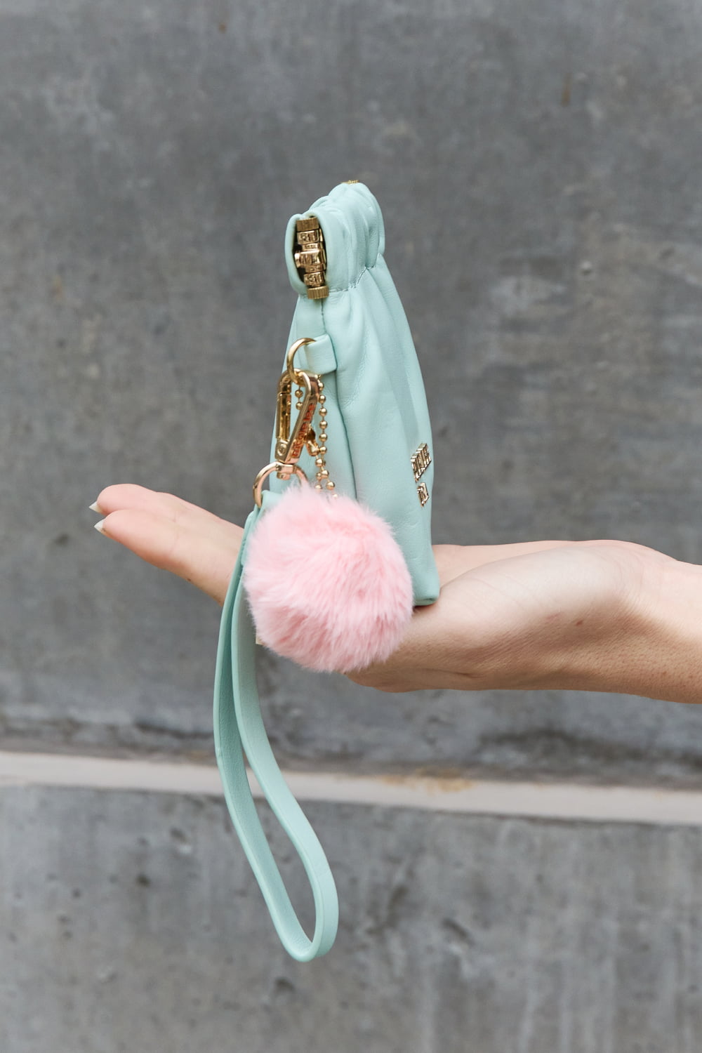 Nicole Lee USA Faux Leather Pouch - Cheeky Chic Boutique