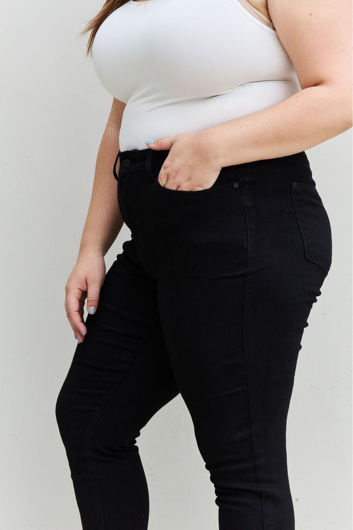 Judy Blue Kenya Mid Rise Slim Jeans - Cheeky Chic Boutique