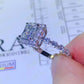 Joni 1 Carat Moissanite Square Ring - Cheeky Chic Boutique