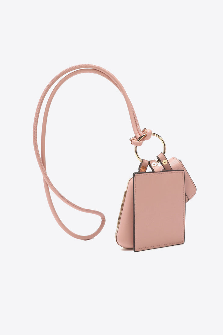 Nicole Lee USA Vegan Leather 3-Piece Lanyard Set - Cheeky Chic Boutique