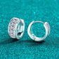Thea 1.8 Carat Moissanite 925 Sterling Silver Huggie Earrings - Cheeky Chic Boutique