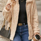 Feel the Fame Fuzzy Jacket - Cheeky Chic Boutique